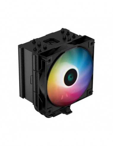 Cooler Intel-AMD AC Deepcool AG500 BK ARGB (≤29.4dB, 300-1850RPM, 67.88 CFM, 120mm, ARGB, 240W, 5x6mm, 816g.)