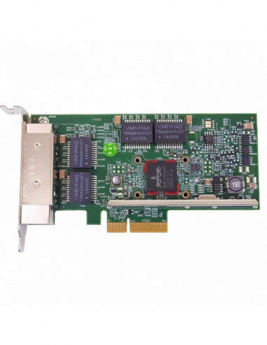 Сетевые адаптеры 10/100/1000М Broadcom 5719 Quad Port 1GbE BASE-T Adapter, PCIe Full Height, V2
