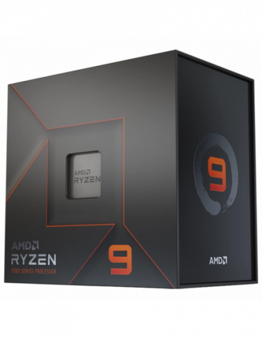 Procesor AM5 CPU AMD Ryzen 9 7900X (4.7-5.6GHz, 12C24T, L2 12MB, L3 64MB, 5nm, 170W), Socket AM5, Tray
