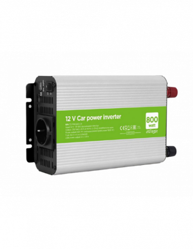 Inverter Inverter Energenie car power: Max.800W, EG-PWC800-01