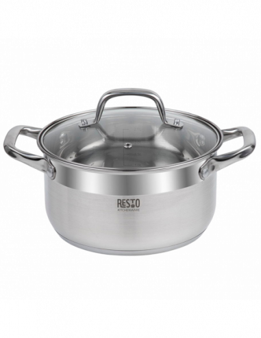 Кастрюли, сковородки и крышки Pot with lid RESTO 92003