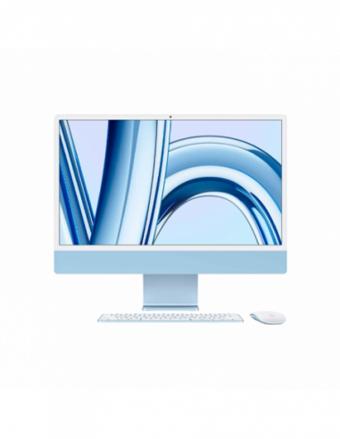 Monoblocuri PC Apple Apple iMac 24 MQRC3RUA Blue (M3 8Gb 256Gb)