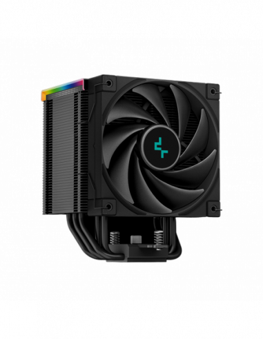 Cooler Intel-AMD AC Deepcool AK500 DIGITAL (≤28dB, 500-1850RPM, 68.99 CFM, 120mm, ARGB, 5x6mm, Display, 1291g.)