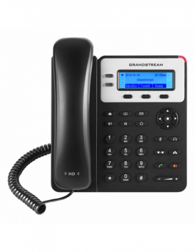 IP Телефоны Grandstream GXP1625, 2 SIP,2 Line, PoE, Black