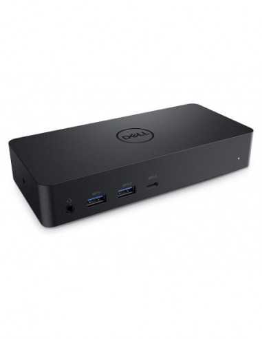 Cuplare și conectare Dell Universal Dock D6000S,130W - 1USB-C 3.2 Gen 1, 4USB-A 3.2 Gen(1 with PowerShare), 2xDP,1xHDMI