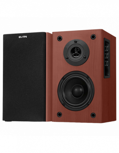 Boxe 2.0 din lemn Speakers SVEN SPS-612 Wooden, 40w