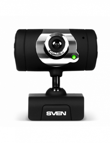 Камера для ПК SVEN Camera SVEN IC-545, 1024p, 5-lens system, Manual focus, Built-in microphone, Mounting clip