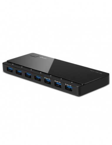 USB-концентраторы USB 3.0 Hub 7-port TP-LINK UH700, external power adapter, Black