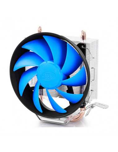 Cooler Intel-AMD AC Deepcool GAMMAXX 200T (17.8-26dBA, 900-1600RPM, 54.25CFM, 120mm, 100W, 361g)