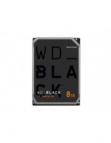 Настольное хранилище HDD 3.5 3.5 HDD 8.0TB-SATA-128MB Western Digital Black (WD8002FZWX), Gaming, CMR