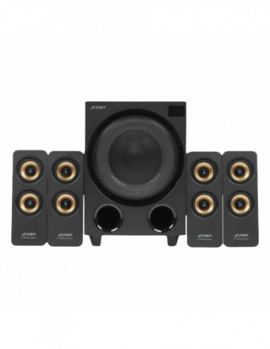 Саундбары, домашняя аудиосистема Audio System 5.1 Famp-D F7700X Black