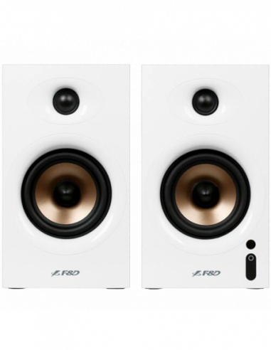 Колонки 2.0 деревянные Speakers Famp-D R23BT White, 40W, Bluetooth