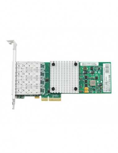 Adaptoare de rețea 10-100-1000M PCI-e Intel Server Adapter Intel I350AM4, Quad SFP Port 1Gbps