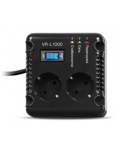 Stabilizatoare Stabilizer Voltage SVEN VR-L1000 max.320W, Output sockets: 2 × CEE 74