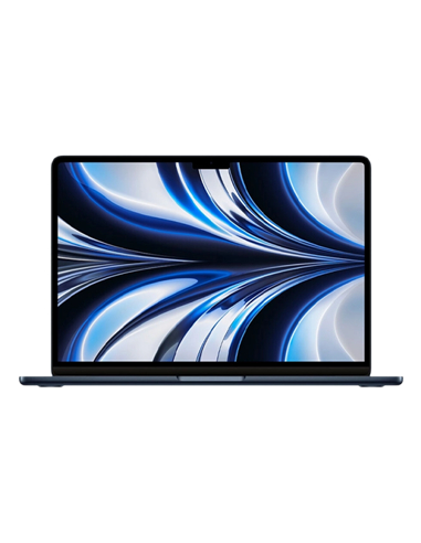 Laptop 13,6" Apple MacBook Air A3113, Midnight, M3 with 8-core CPU and 8-core GPU, 8GB/256GB, macOS Sonoma