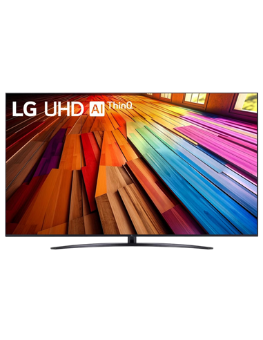 86" LED SMART Телевизор LG 86UT81006LA, 3840x2160 4K UHD, webOS, Чёрный