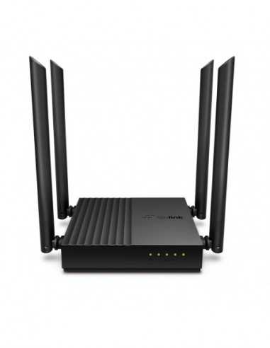 Беспроводные маршрутизаторы Wi-Fi AC Dual Band TP-LINK Router, Archer C64, 1200Mbps, Gbit Ports, MU-MIMO