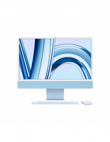 Monoblocuri PC Apple Apple iMac 24 MQRR3RUA Blue (M3 8Gb 512Gb)