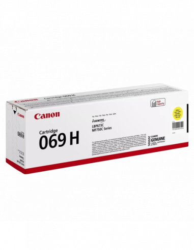 Cartuș laser Canon Laser Cartridge Canon CRG-069H, Yellow