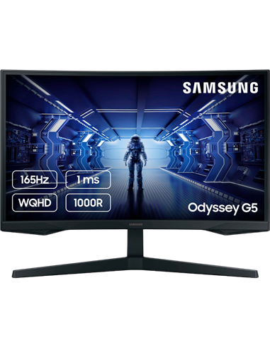 27" Игровой монитор Samsung S27CG550E, VA 2560x1440 WQHD, Чёрный