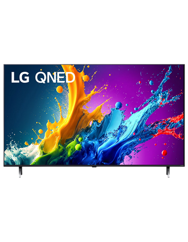 75" QNED SMART Телевизор LG 75QNED80T6A, 3840x2160 4K UHD, webOS, Чёрный