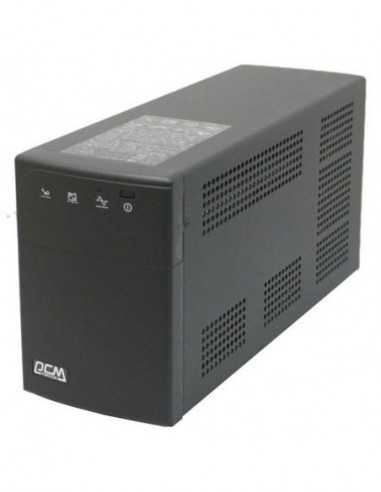 ИБП PowerCom UPS PowerCom BNT-1200AP 1200VA720W Line Interactive, AVR, RJ45, USB, 5IEC Sockets