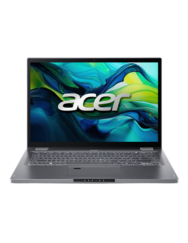 Laptop 14" Acer Aspire Spin 14 ASP14-51MTN, Steel Gray, Intel Core 7 150U, 16GB/1024GB, Windows 11 Home