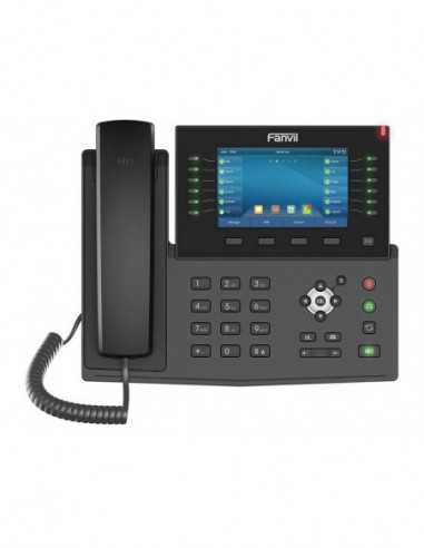 Telefoane IP Fanvil X7C Black, Enterprise IP phone, 5 Color Display
