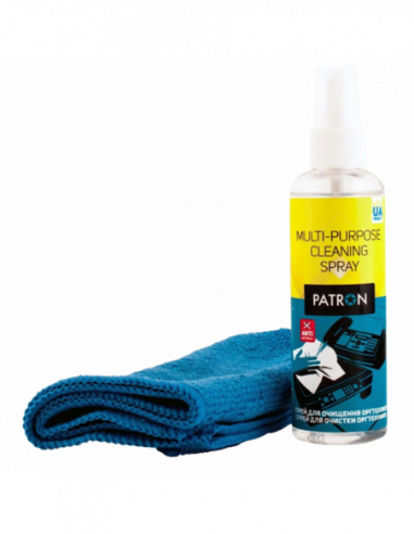 Чистящие принадлежности Cleaning set PATRON F3-018 (Sprey 100ml+Wipe) Patron