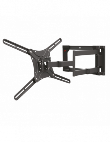 Настенное крепление для плазменных и ЖК-экранов Wall Mount Barkan 4400 Black 40-80 Full Motion, max.50kg, VESA mm: up to 600x400