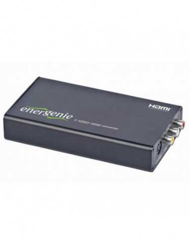 Adaptoare video, convertoare Converts analog S-VideoComposite Video to HDMI Energenie DSC-SVIDEO-HDMI