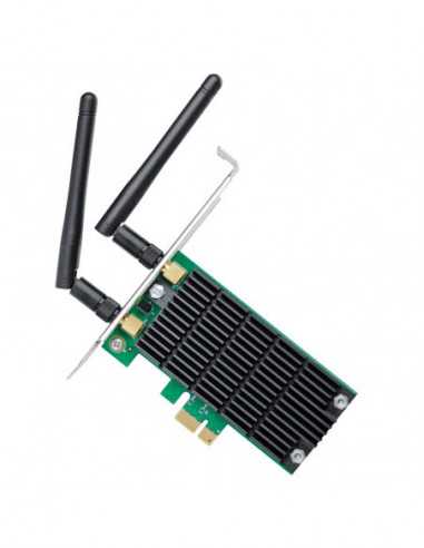 Беспроводные адаптеры PCI PCIe Wireless AC1200 Dual Band Adapter, TP-LINK Archer T4E, 1200Mbps