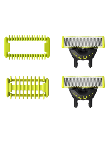 Lamă de schimb pentru aparatul de ras electric Philips QP624/50, Negru | Galben