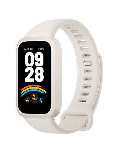 Ceas Sport/Antrenament Xiaomi Smart Band 9 Active, Bej | Alb