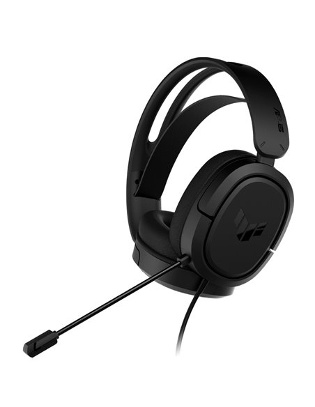 Игровая Гарнитура ASUS TUF Gaming H1, Проводной аналоговый, Чёрный