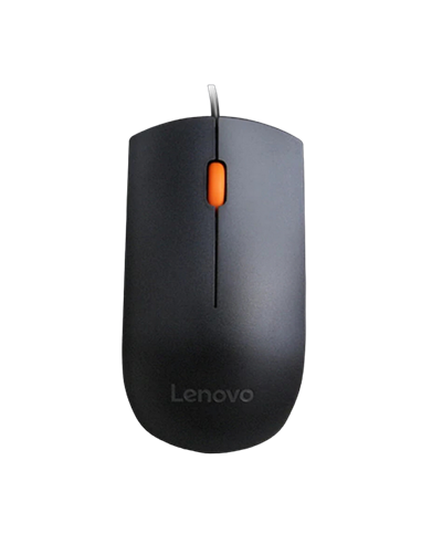 Mouse Lenovo 300 USB, Negru