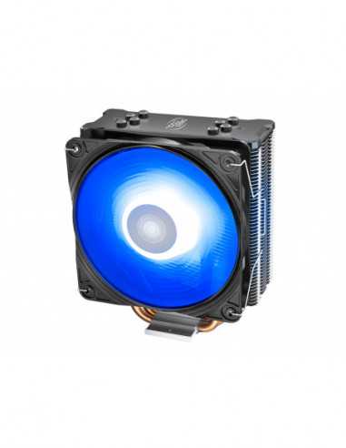 Cooler Intel-AMD AC Deepcool GAMMAXX GTE V2 (lt-27.8dBA, 500-1650RPM, 65.5CFM, 120mm, RGB, 4x6mm, 130W, 650g.)