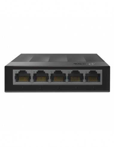 Comutatoare negestionate 10-100Mbps-1-2,5-10 Gbps .5-port 101001000Mbps Switch TP-LINK LiteWave LS1005G, plastic case