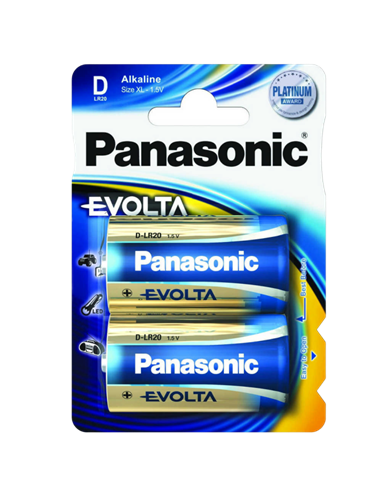 Baterii Panasonic LR20EGE, D, 2buc.