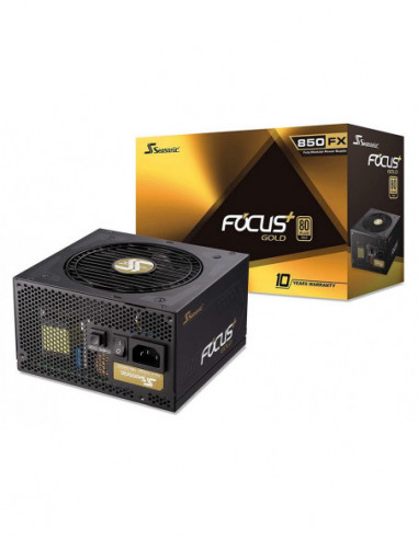Unități de alimentare pentru PC Seasonic Power Supply ATX 850W Seasonic Focus GX-850 80+ Gold, ATX 3.0, 120mm, Full Modular, S3F