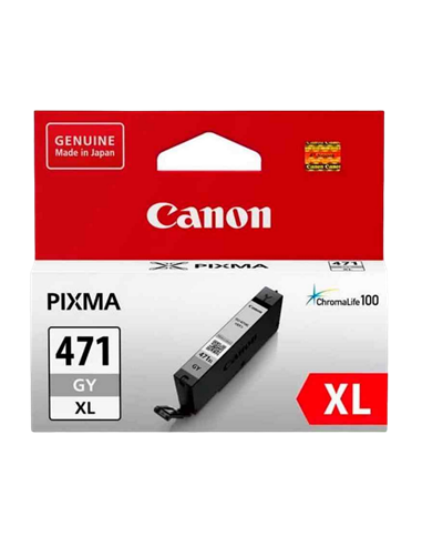 Картридж чернильный Canon CLI-471XL, 0350C001, Серый