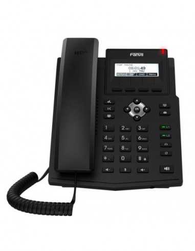 IP Телефоны Fanvil X1SP Black, VoIP phone, POE support