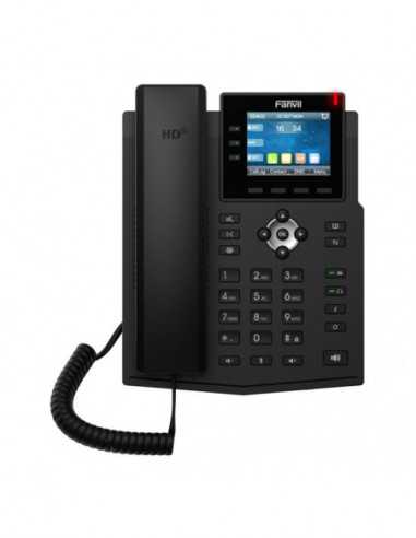 Telefoane IP Fanvil X3U Black, VoIP phone, Colour Display, SIP support
