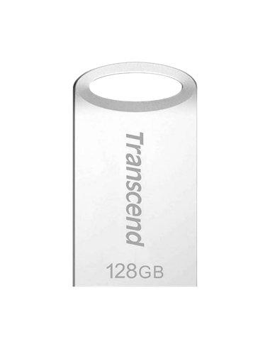 USB Flash накопитель Transcend JetFlash 710, 128Гб, Серебристый