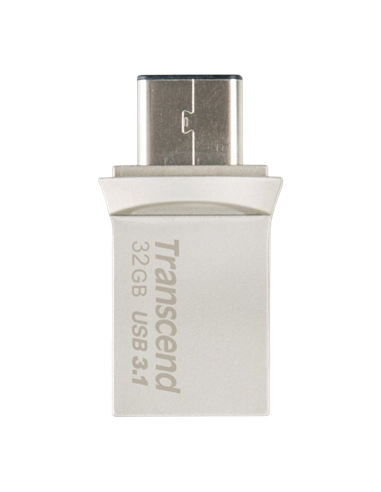 Memorie USB Transcend JetFlash 890, 32GB, Argintiu