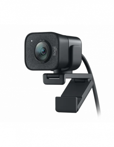 Камера для ПК Logitech Camera Logitech StreamCam, 1080p60fps, 3.5 MP, FoV: 78, Autofocus, Stereo mic, 1.5m, Graphite