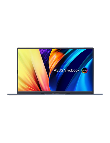 Ноутбук 15,6" ASUS Vivobook 15X OLED X1503ZA, Quiet Blue, Intel Core i7-12700H, 12Гб/512Гб, Без ОС