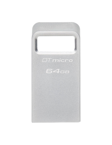 Memorie USB Kingston DataTraveler Micro, 64GB, Argintiu