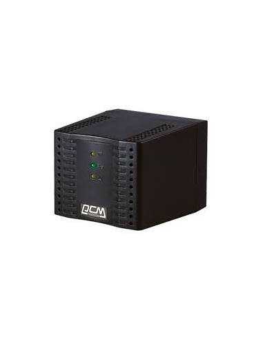 Стабилизаторы Stabilizer Voltage PowerCom TCA-3000, 3000VA1500W, Black, 4 Shuko socket