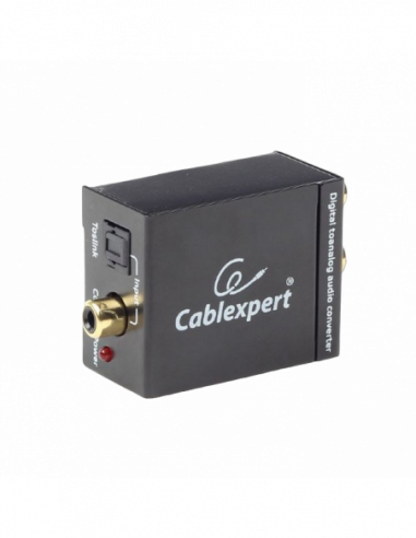 Adaptoare video, convertoare Digital to analog audio converter Cablexpert DSC-OPT-RCA-001